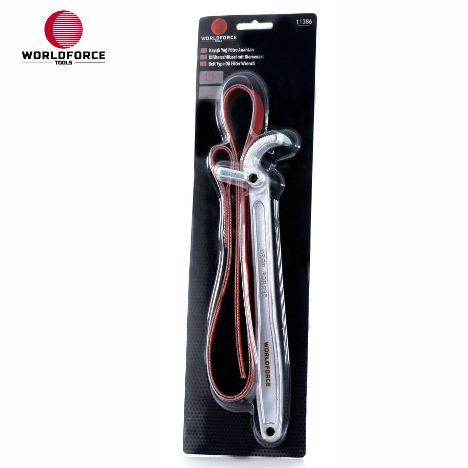 WORLDFORCE Kayışlı Yağ Filtre Anahtarı 11'' 11386