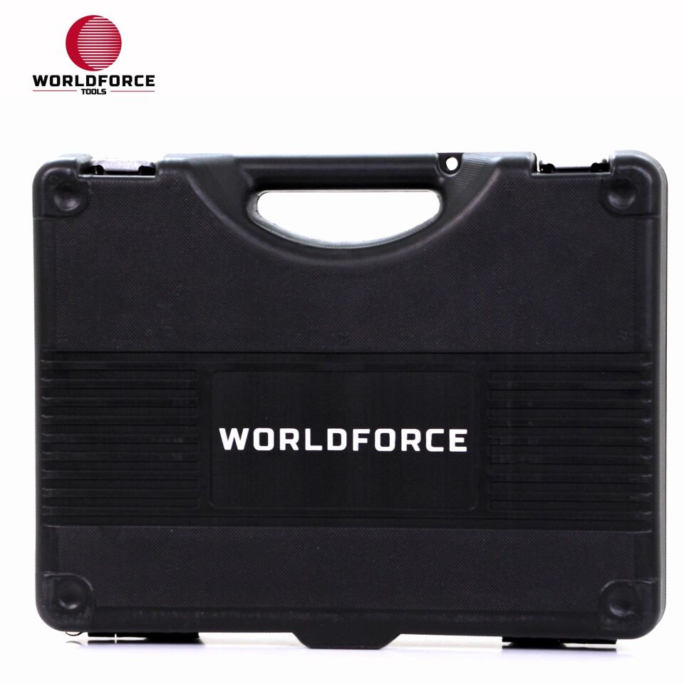 WORLDFORCE Lokma Takımı 114 Parça S-Ultra 1/4''-1/2'' Uzatmalı Cırcır 11501