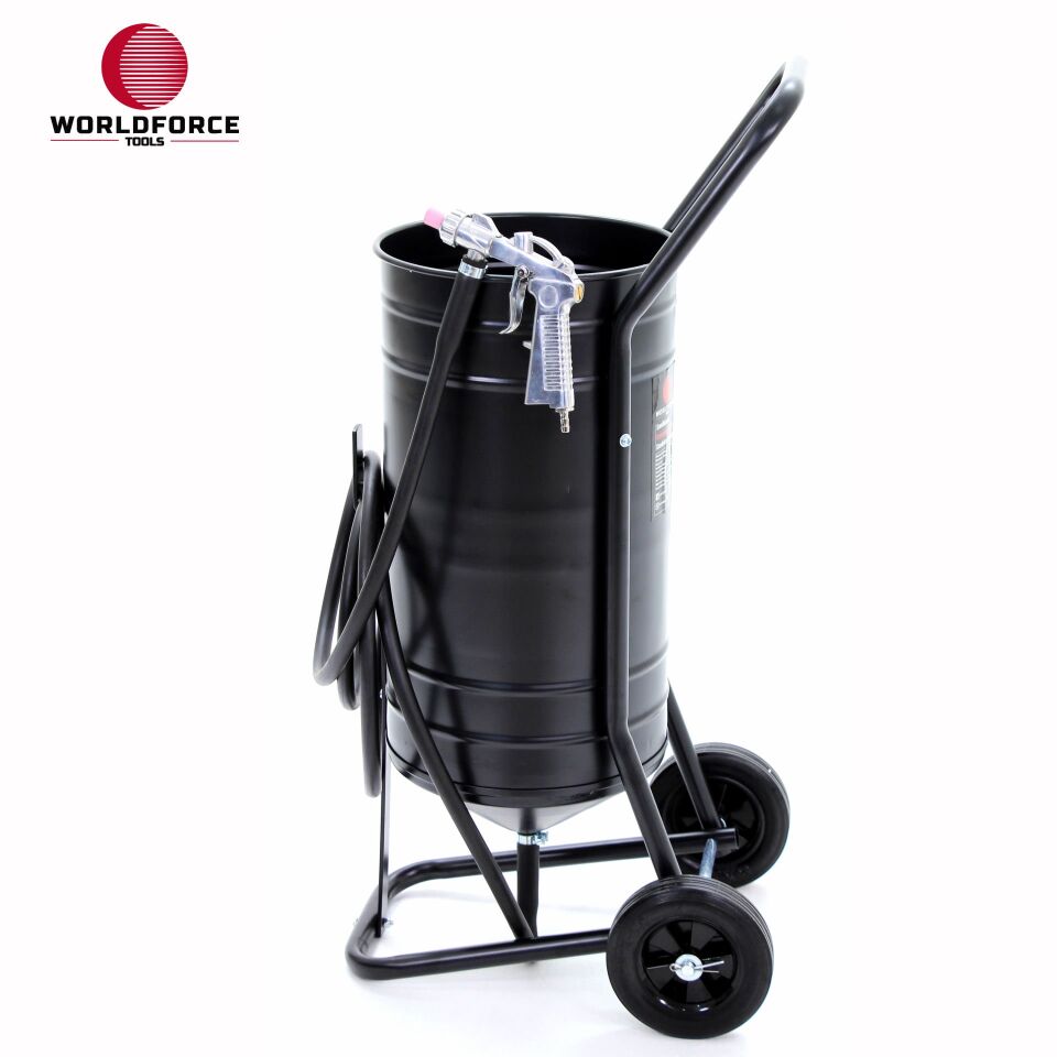 WORLDFORCE Kumlama Makinesi 90 Lbs Mobil 11448