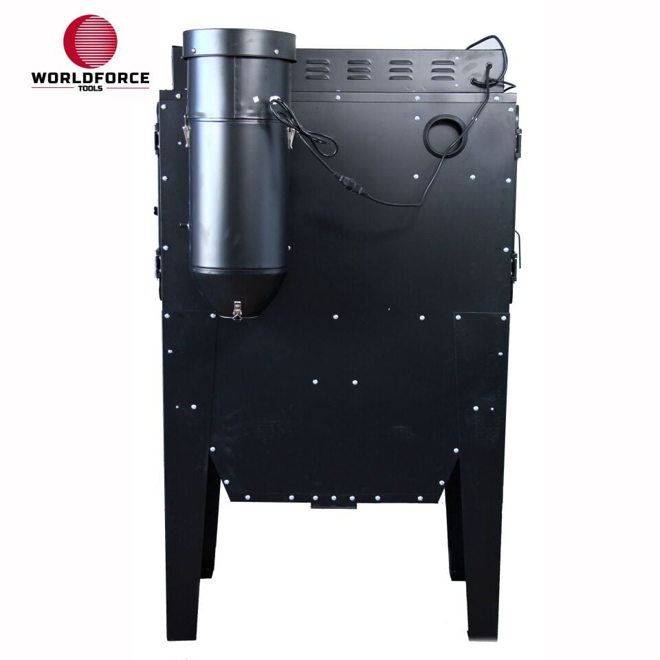 WORLDFORCE Kumlama Makinesi 350 Litre Kabinli 11441