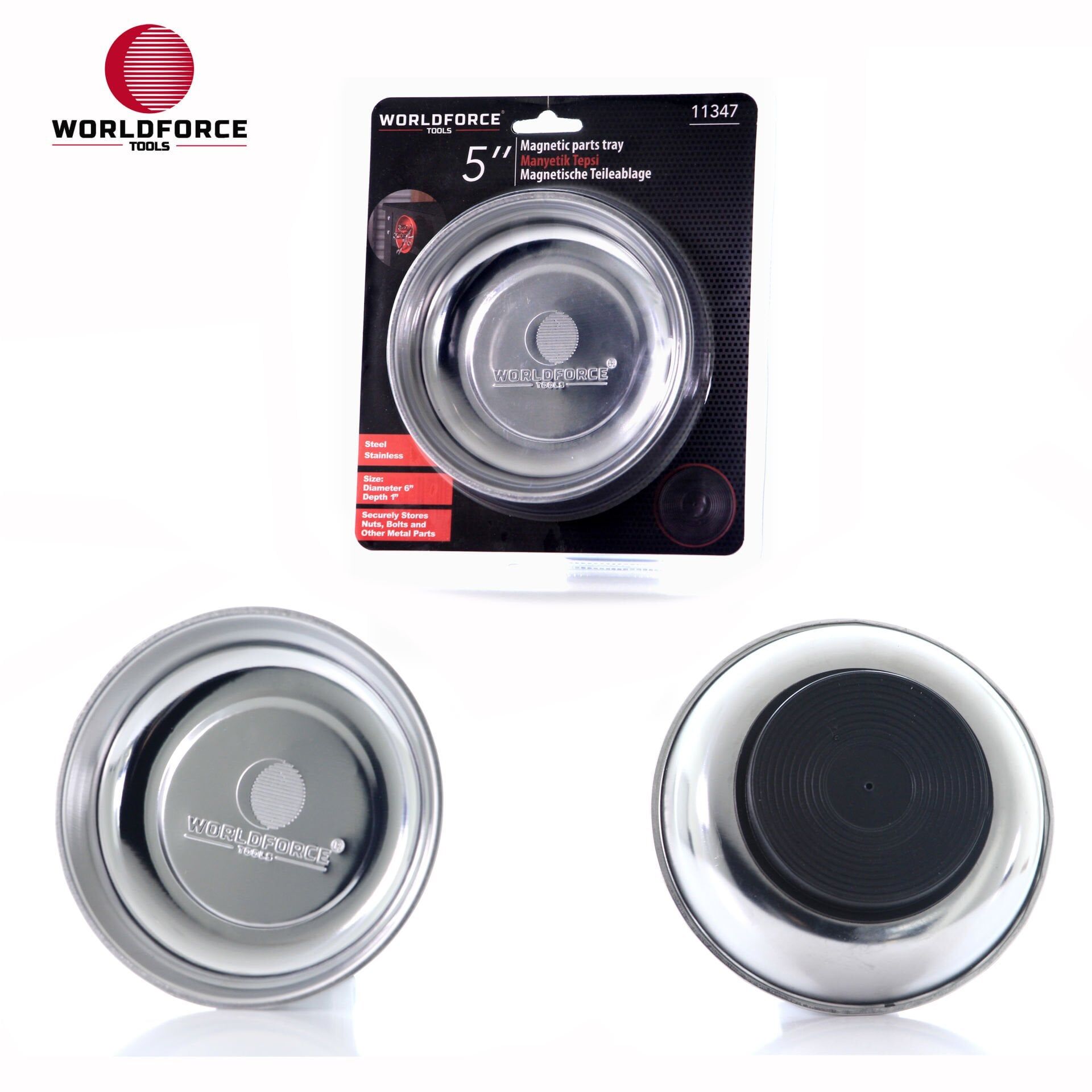 WORLDFORCE Manyetik Tepsi 5'' 11347