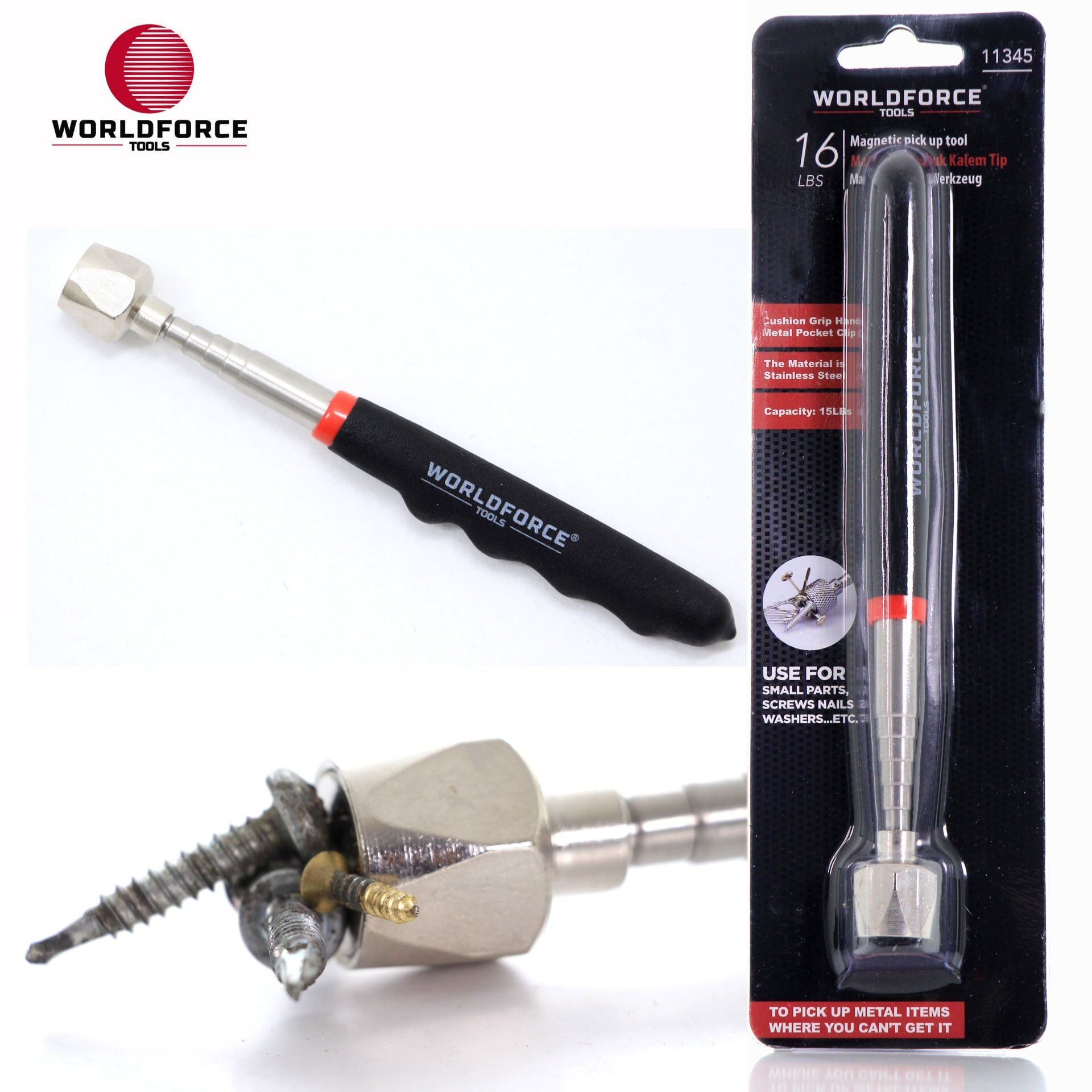 WORLDFORCE Manyetik Çubuk Kalem Tip 7.2KG 11345