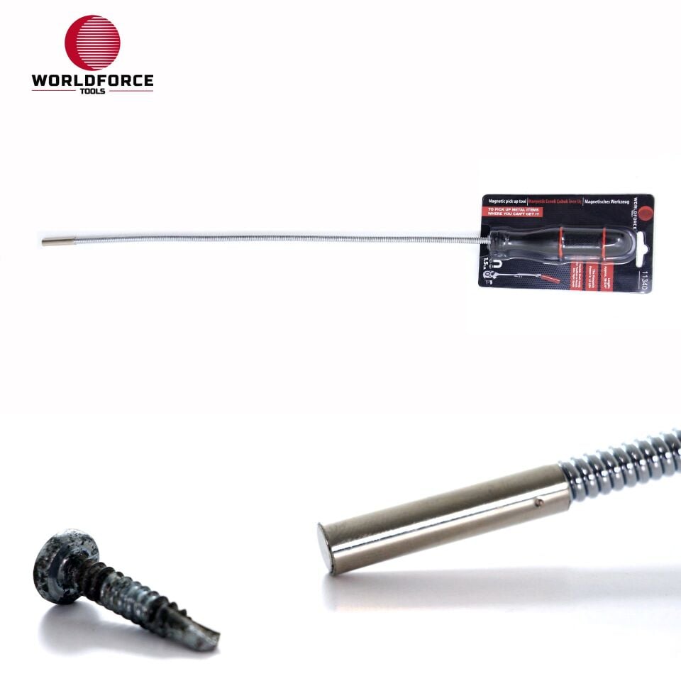 WORLDFORCE Manyetik Esnek Çubuk İnce Uç 0.65KG-508mm 11340