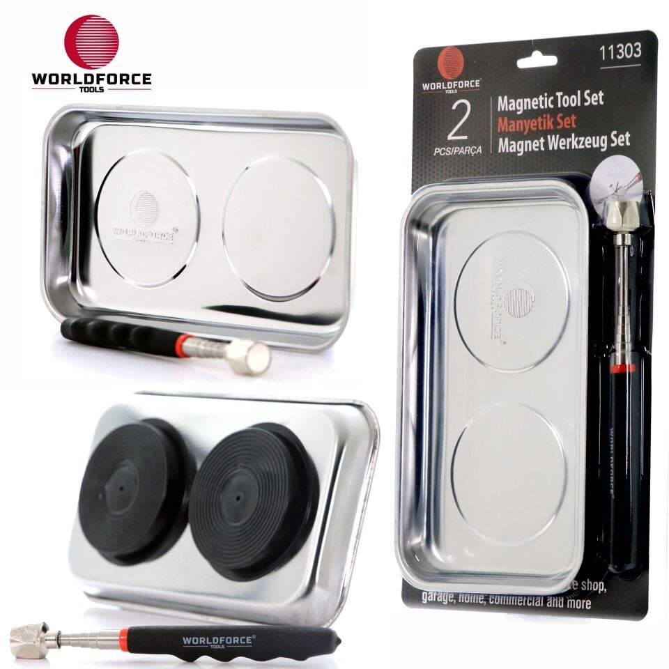 WORLDFORCE Manyetik Set 2'li (Tepsi + Çubuk) 11303