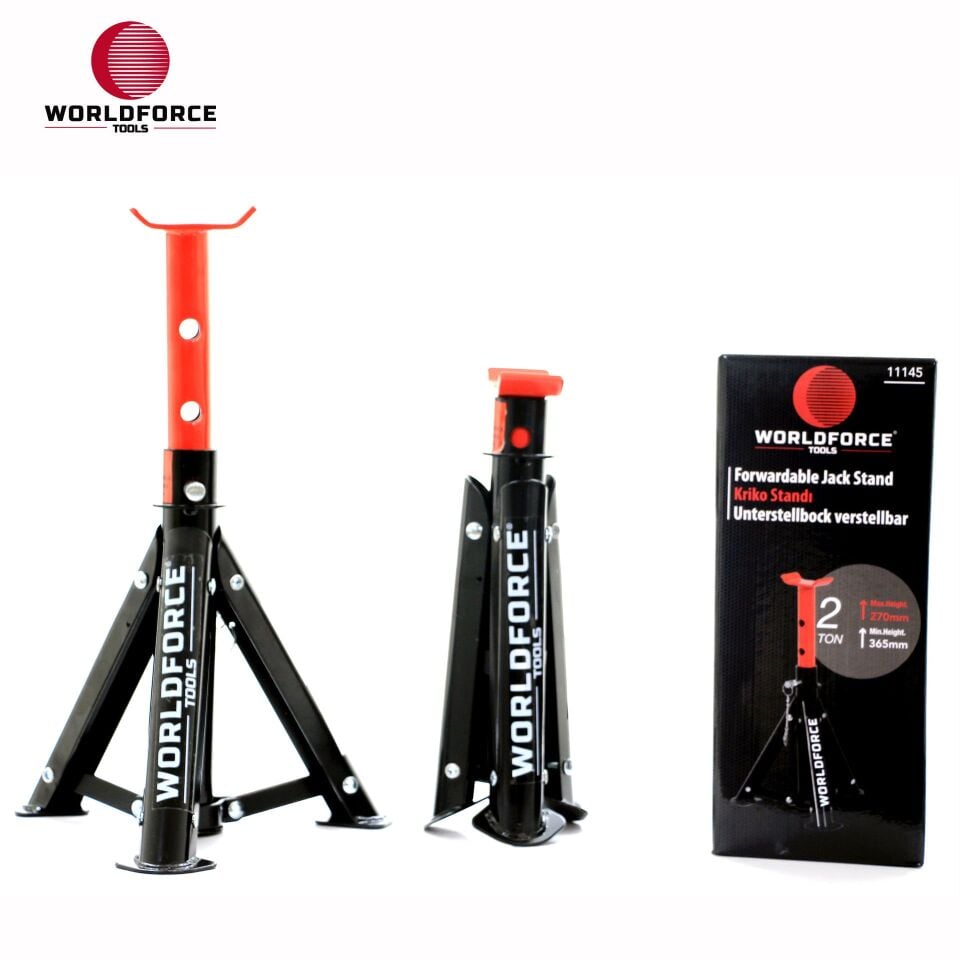 WORLDFORCE Kriko Standı 2 Ton Katlanır 11145