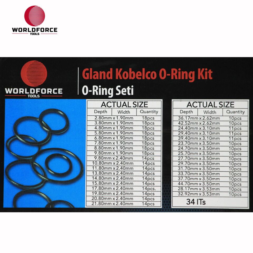 WORLDFORCE O-Ring Seti 447 Parça 11070