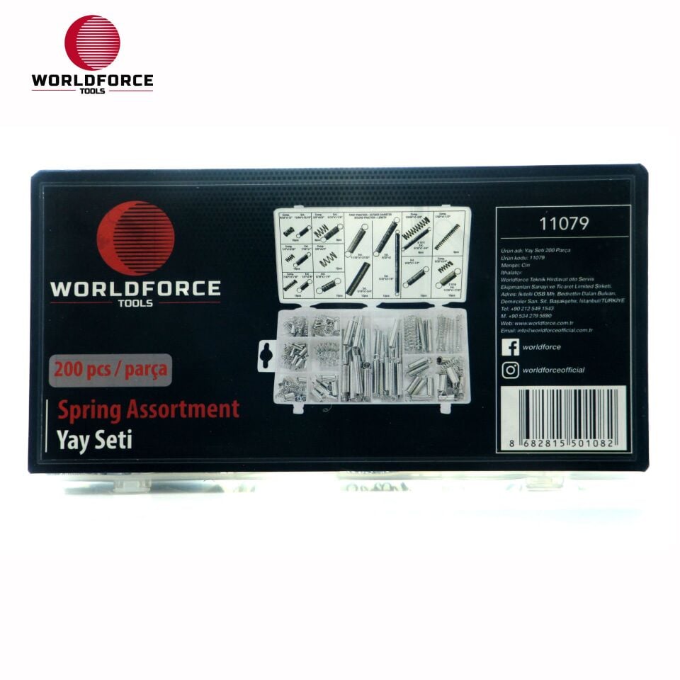 WORLDFORCE Yay Seti 200 Parça 11079