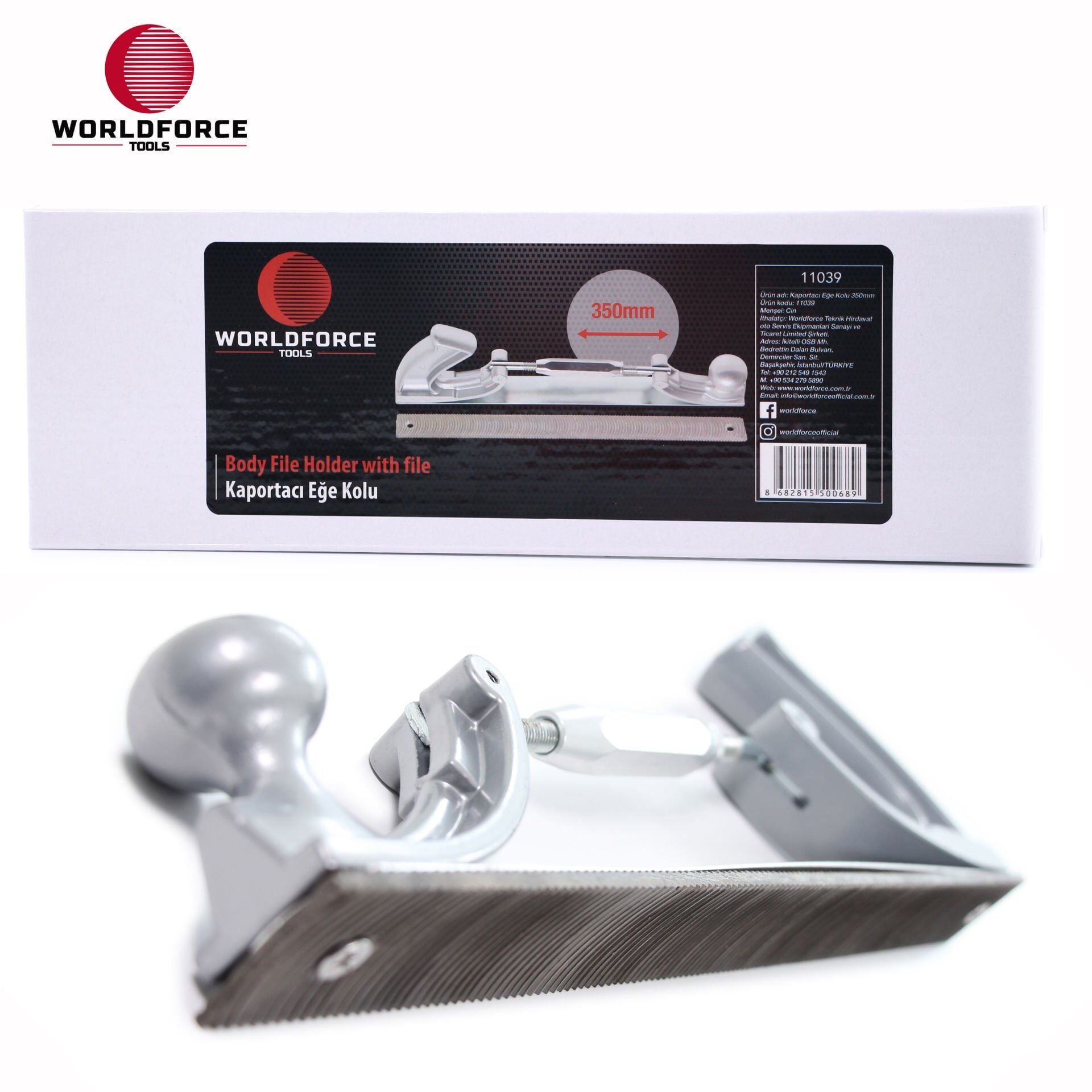 WORLDFORCE Kaportacı Eğe Kolu 14'' 350mm 11039
