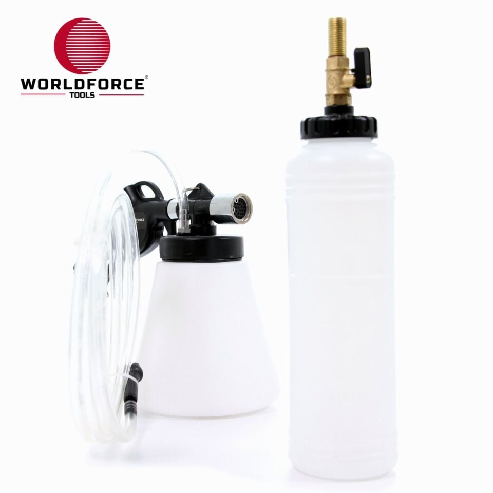 WORLDFORCE Fren Hidroliği Değiştirme Ve Hava Alma Takımı (Pnömatik) 11006