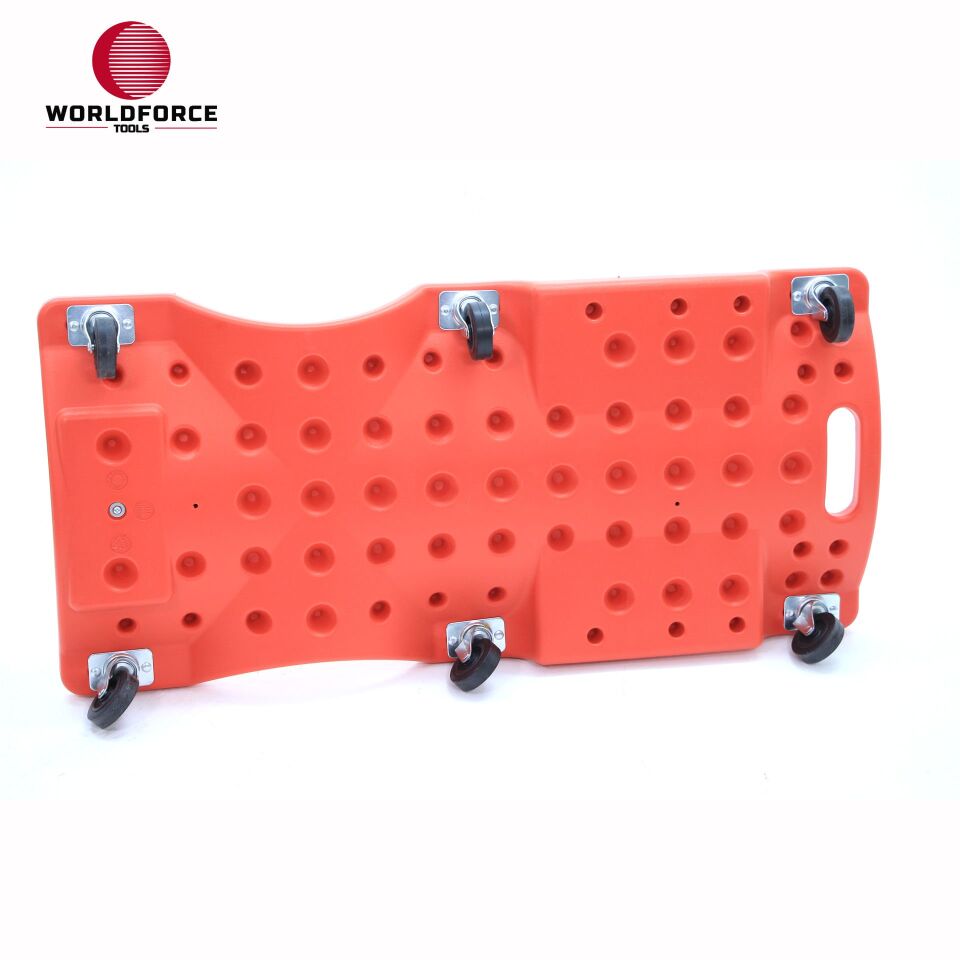 WORLDFORCE Araç Altı Yatma Tahtası Plastik 36'' (910x420x80mm) Kırmızı 11013