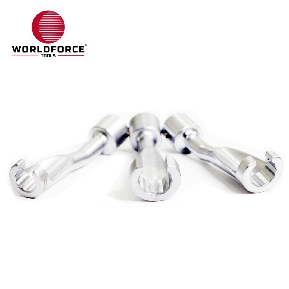 WORLDFORCE Enjektör Lokması L-Şekilli 14mm 1/2'' Dizel 11024