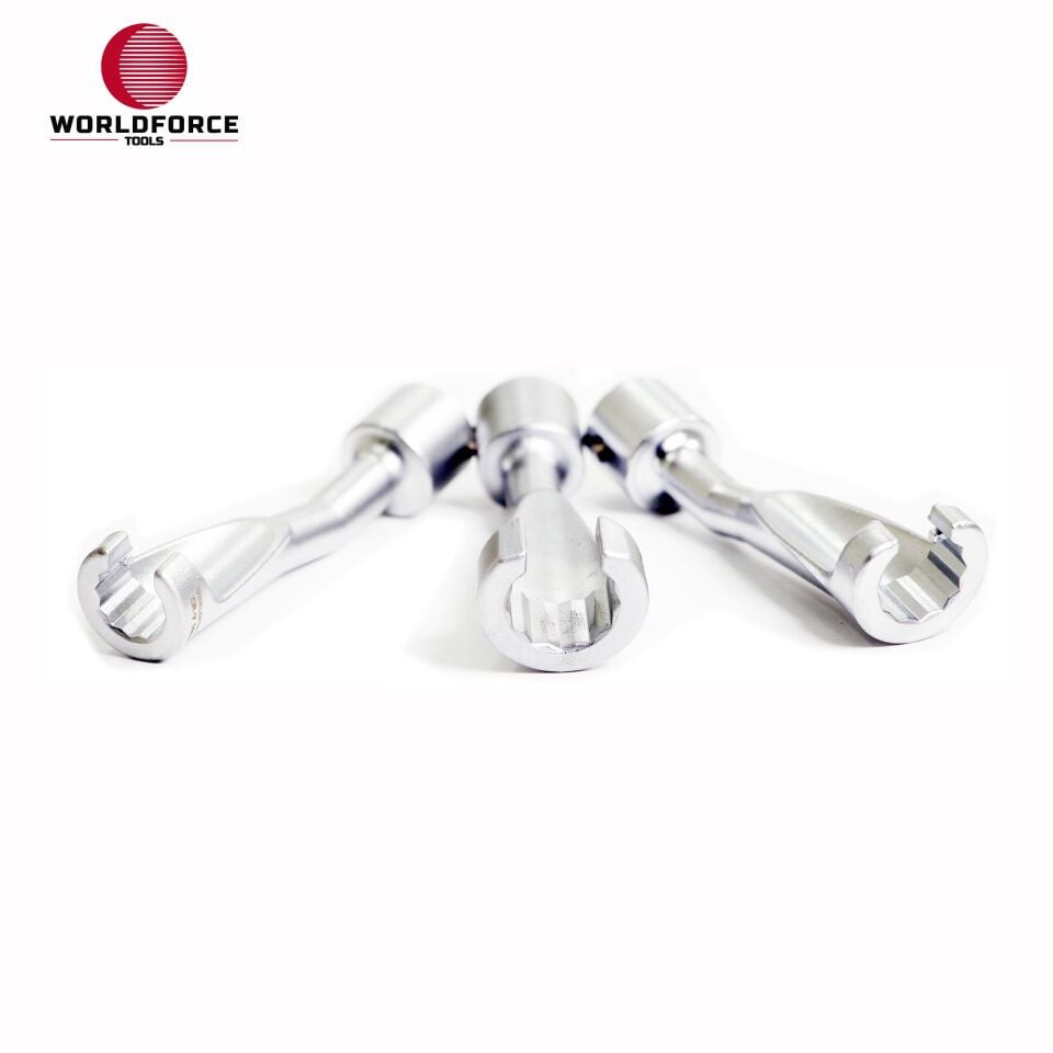 WORLDFORCE Enjektör Lokması L-Şekilli 17mm 1/2'' Dizel 11023