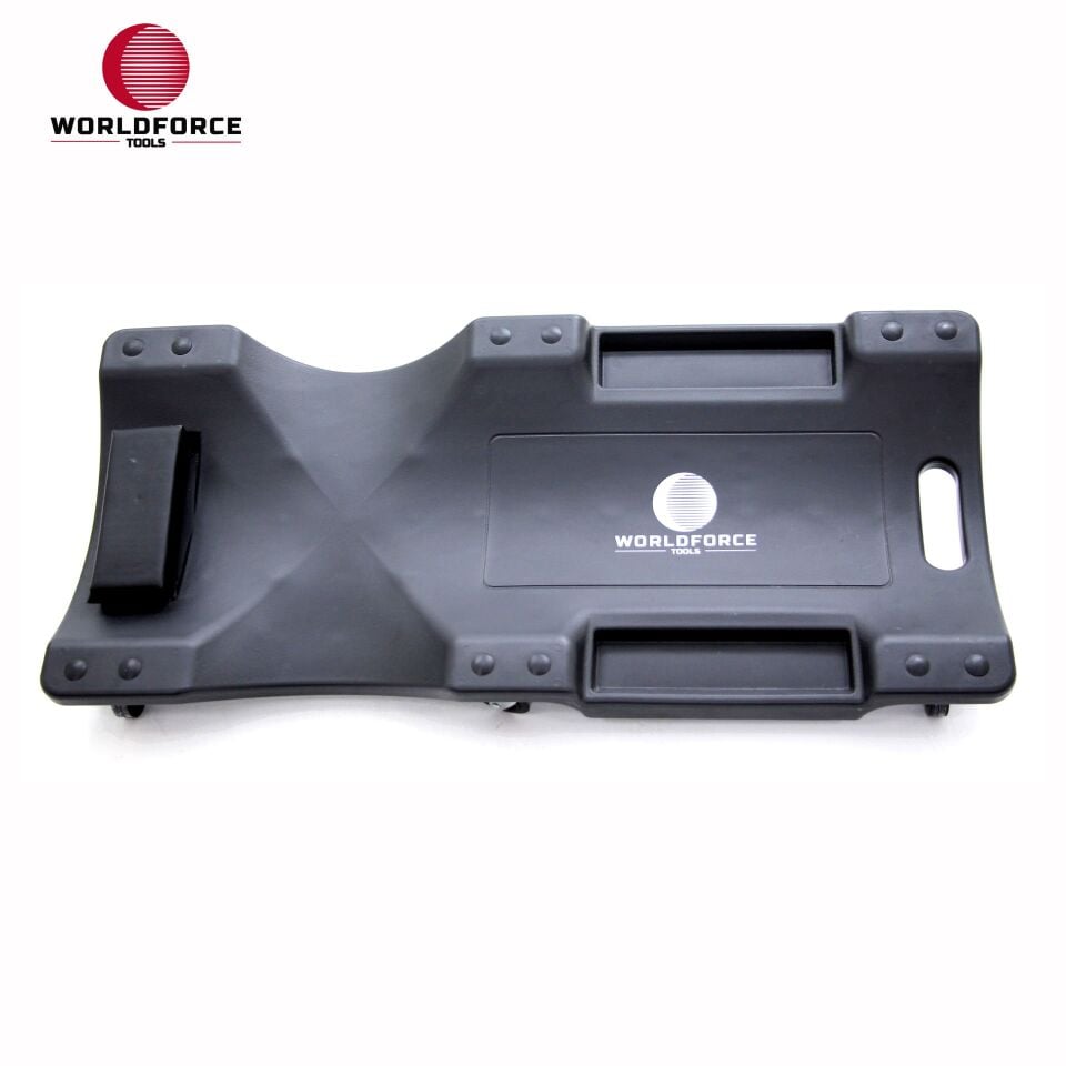 WORLDFORCE Araç Altı Yatma Tahtası Plastik 36'' (910x420x80mm) Siyah 11012