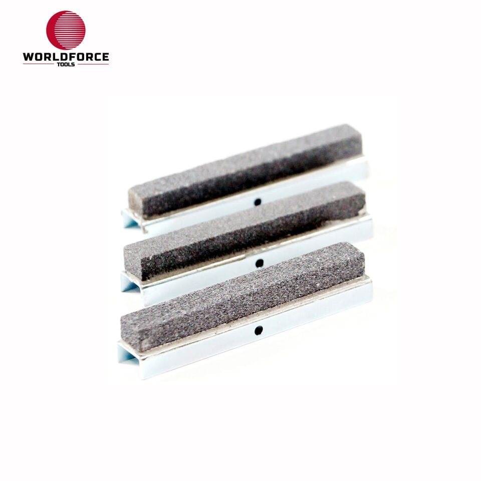 WORLDFORCE Silindir Honlama Yedek Taşı 3 Parça 31-89mm 11044
