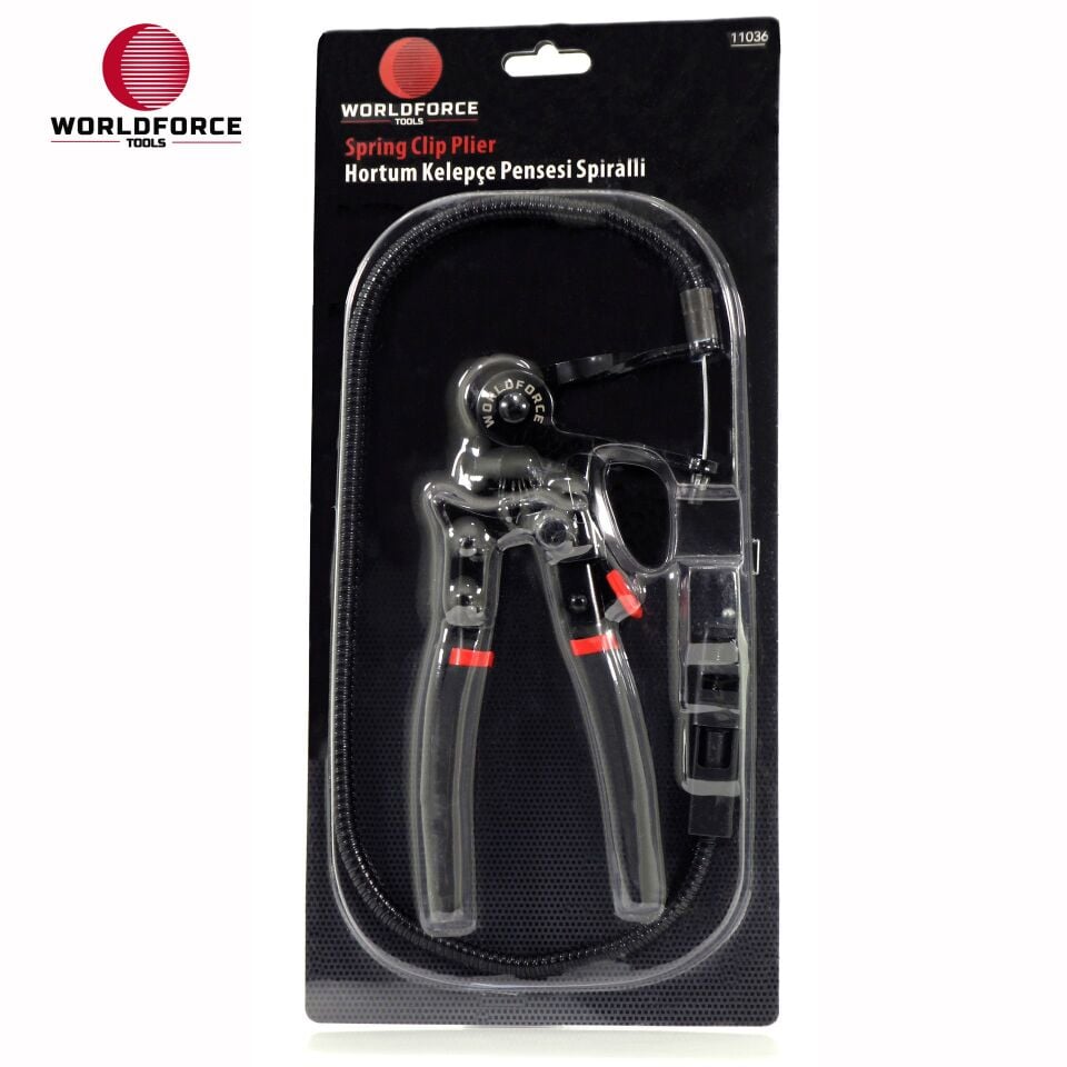 WORLDFORCE Hortum Kelepçe Pensesi Spiralli (18-54mm) 11036