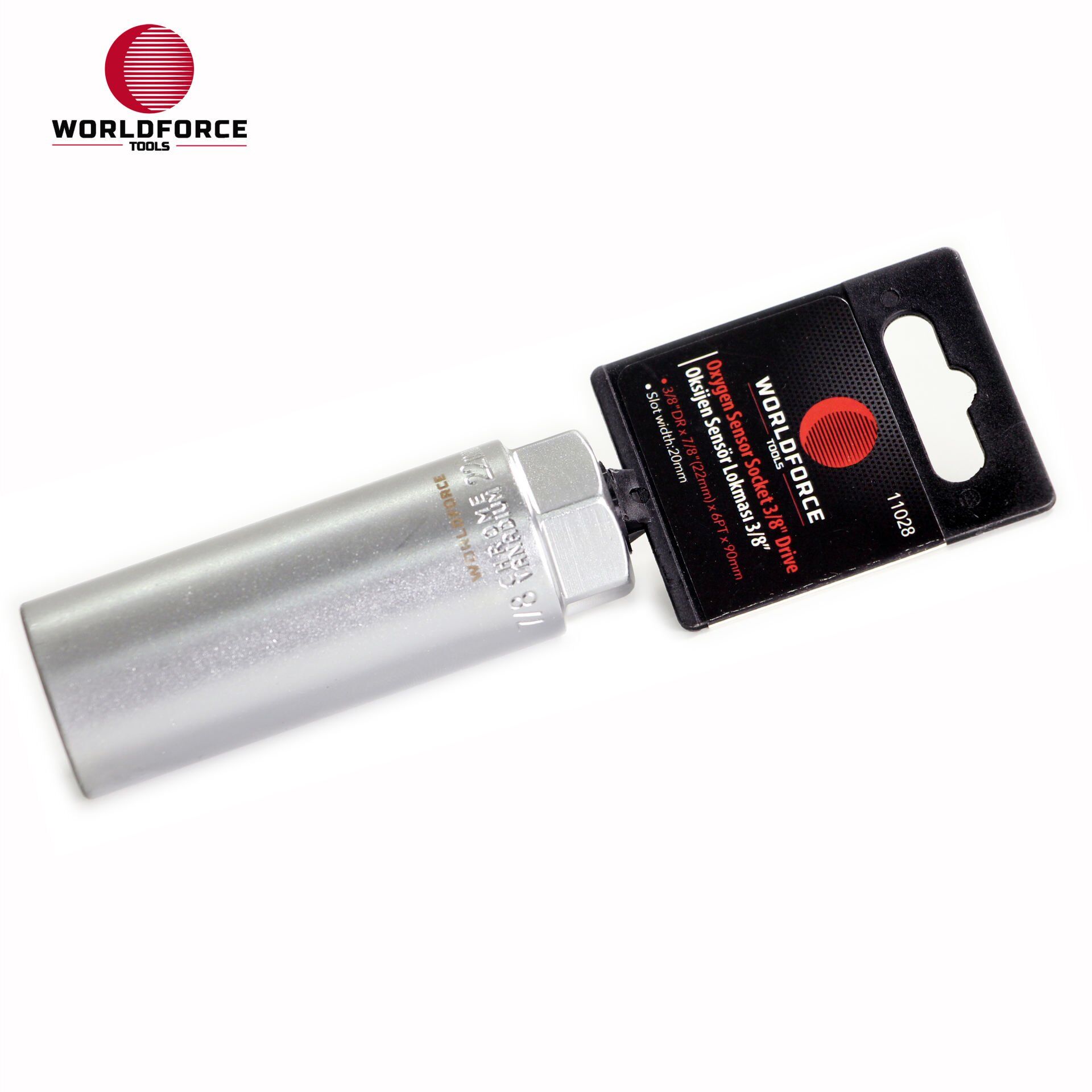 WORLDFORCE Oksijen Sensör Lokması 22mm 3/8'' 11028