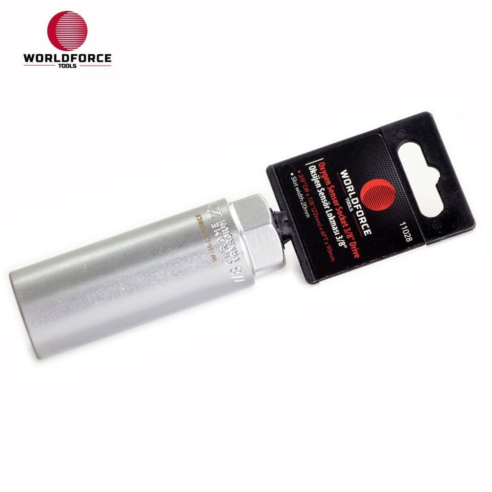 WORLDFORCE Oksijen Sensör Lokması 22mm 3/8'' 11028