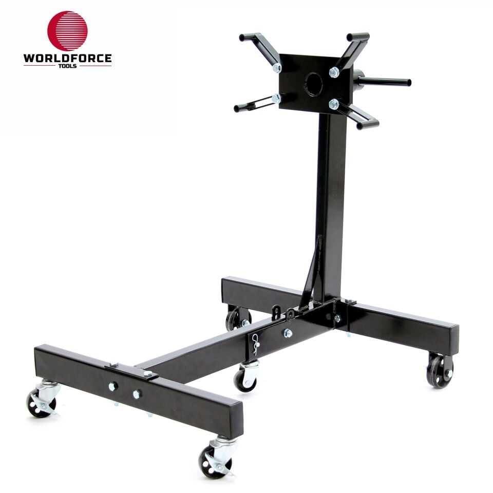 WORLDFORCE Motor Toplama Standı 680 KG Katlanır 11110