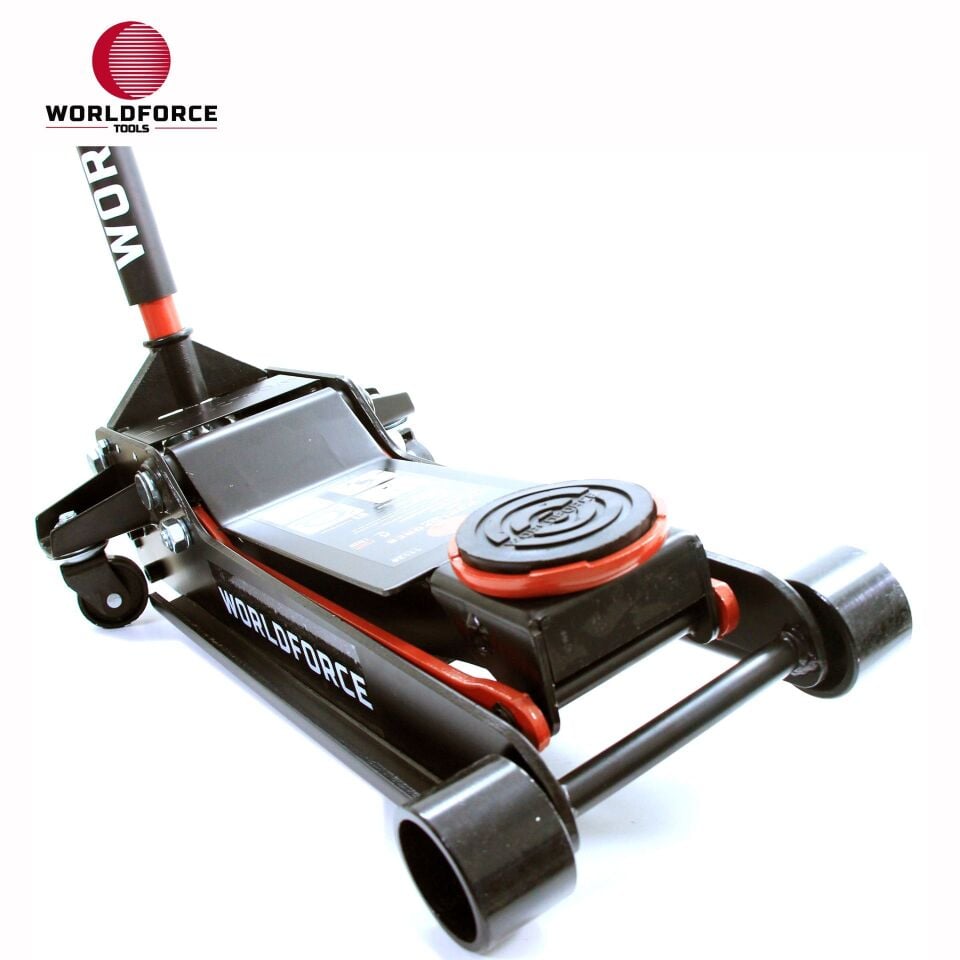 WORLDFORCE Hidrolik Kriko 5 Ton Düşük Profil Çift Piston 11128
