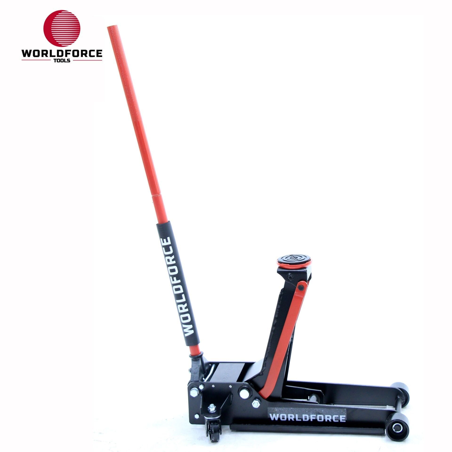 WORLDFORCE Hidrolik Kriko 5 Ton Düşük Profil Çift Piston 11128