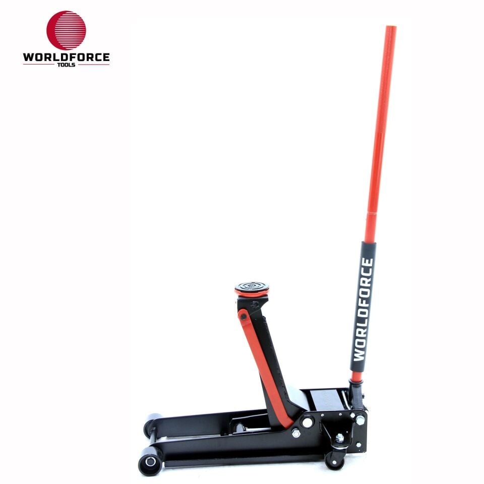 WORLDFORCE Hidrolik Kriko 5 Ton Düşük Profil Çift Piston 11128