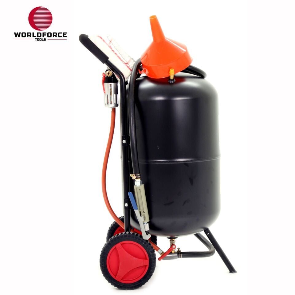 WORLDFORCE Kumlama Makinesi 75 Lİtre Mobil 11089
