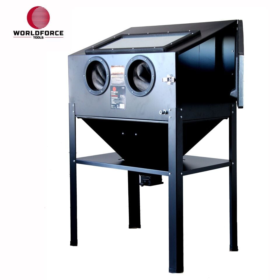 WORLDFORCE Kumlama Makinesi 220 Lİtre Kabinli 11091
