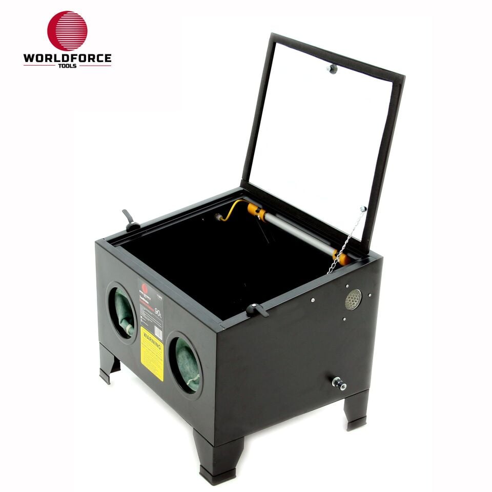 WORLDFORCE Kumlama Makinesi 90 Lİtre Kabinli 11090