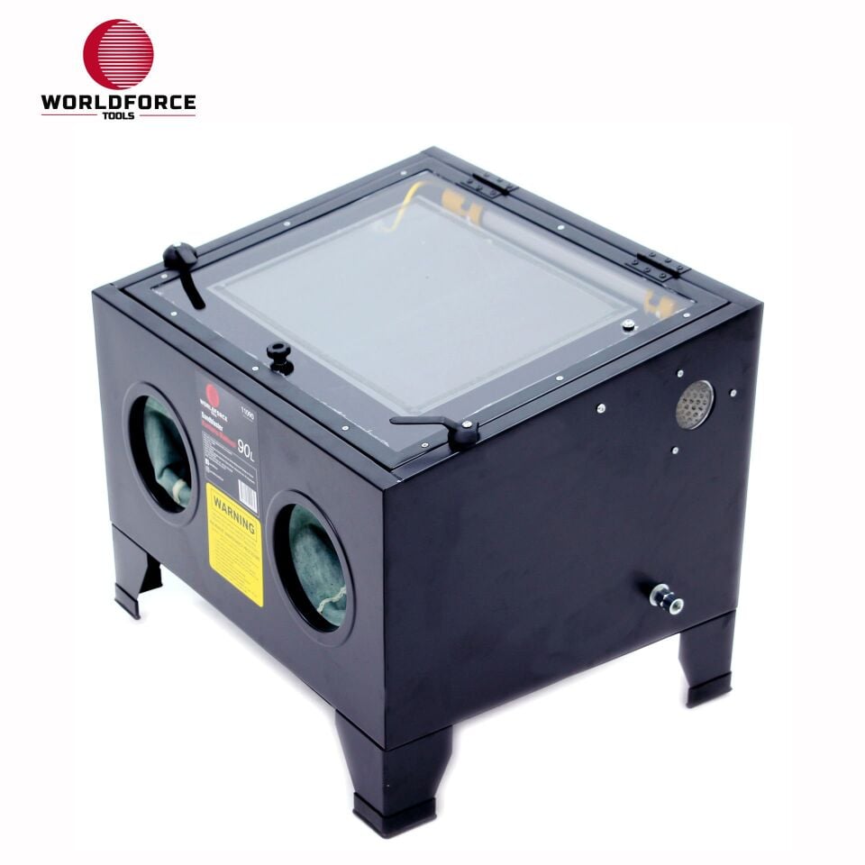 WORLDFORCE Kumlama Makinesi 90 Lİtre Kabinli 11090