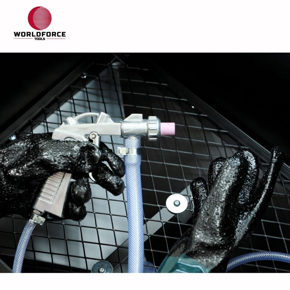 WORLDFORCE Kumlama Makinesi 90 Lİtre Kabinli 11090