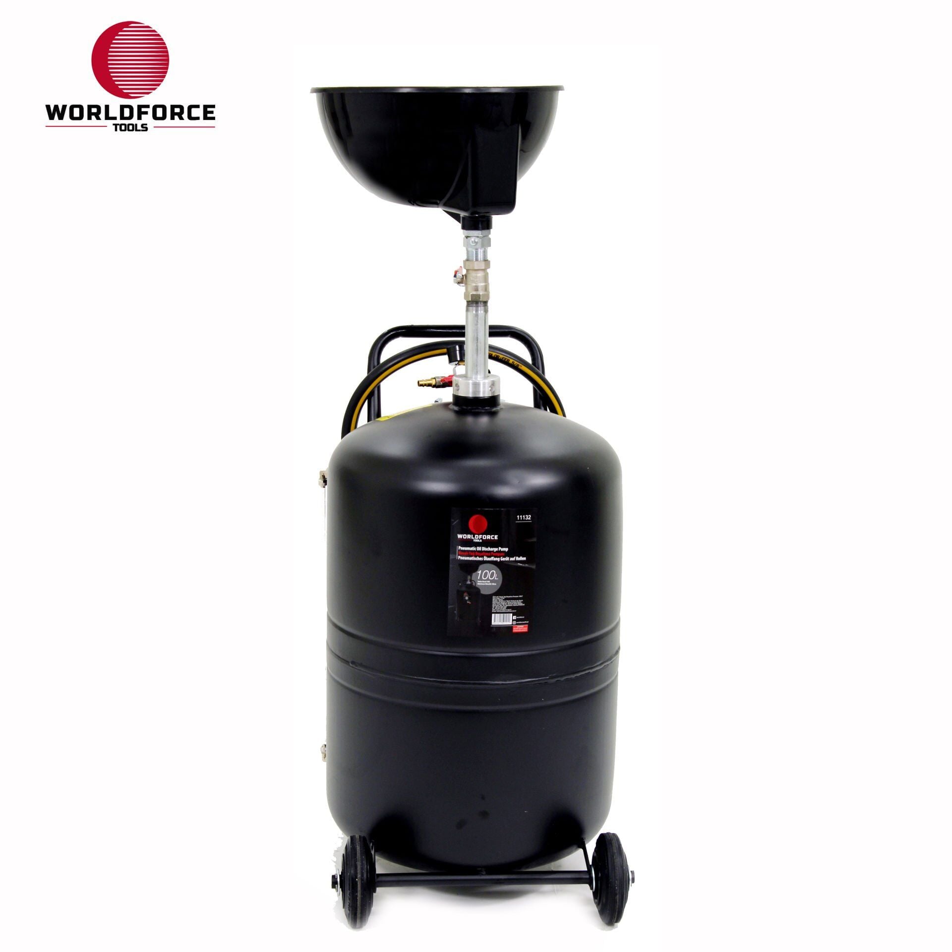 WORLDFORCE Havalı Yağ Boşaltma 100 LT 11132