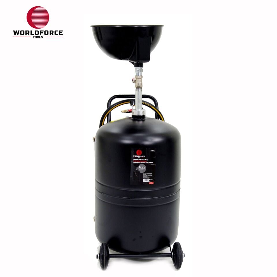WORLDFORCE Havalı Yağ Boşaltma 100 LT 11132