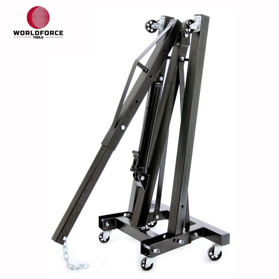 WORLDFORCE Hidrolik Vinç Katlanır 1.5 Ton 11125