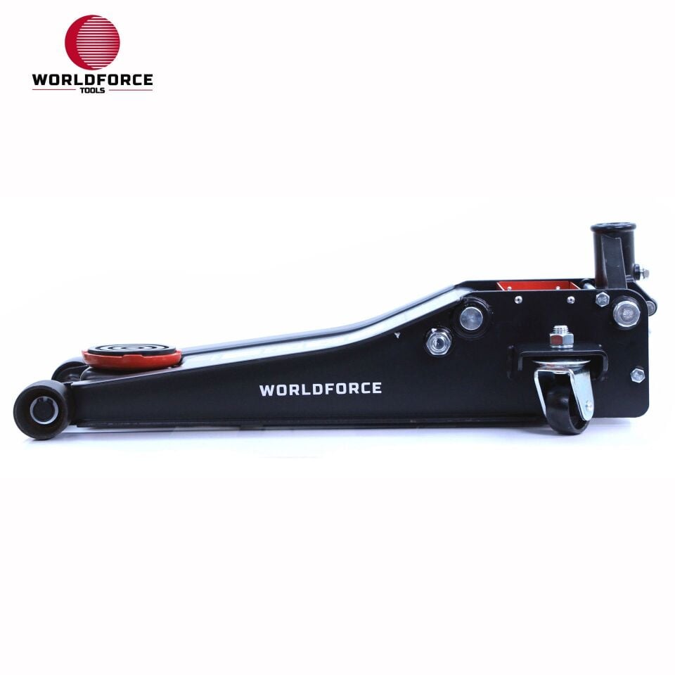 WORLDFORCE Hidrolik Kriko 3 Ton Düşük Profil Çift Piston 11101