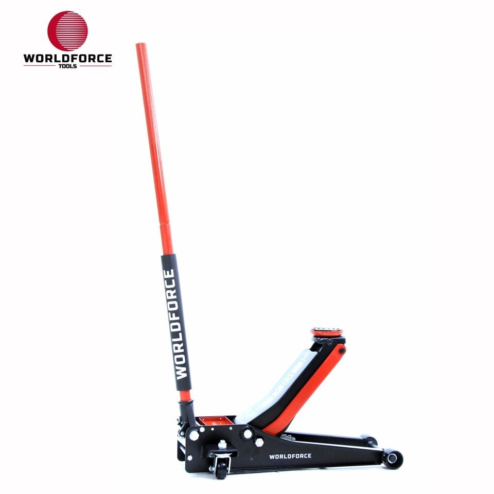 WORLDFORCE Hidrolik Kriko 3 Ton Düşük Profil Çift Piston 11101